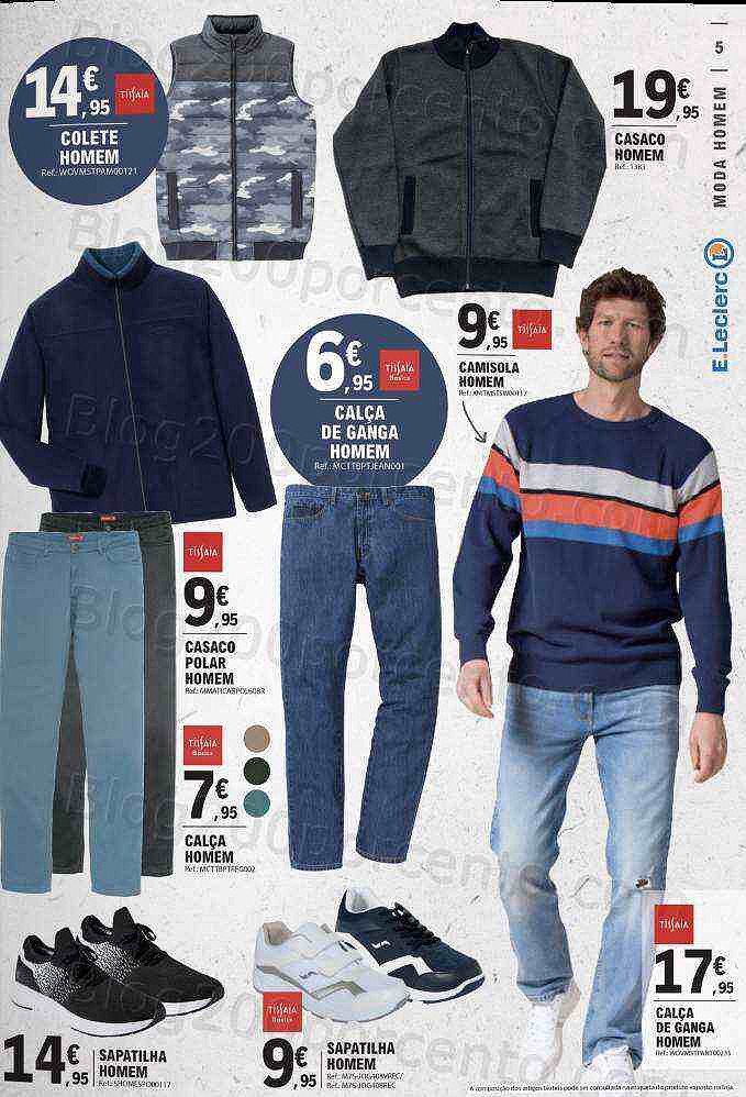 Antevisão Folheto E-LECLERC Moda e Beleza Promoções de 20 setembro a 2 outubro