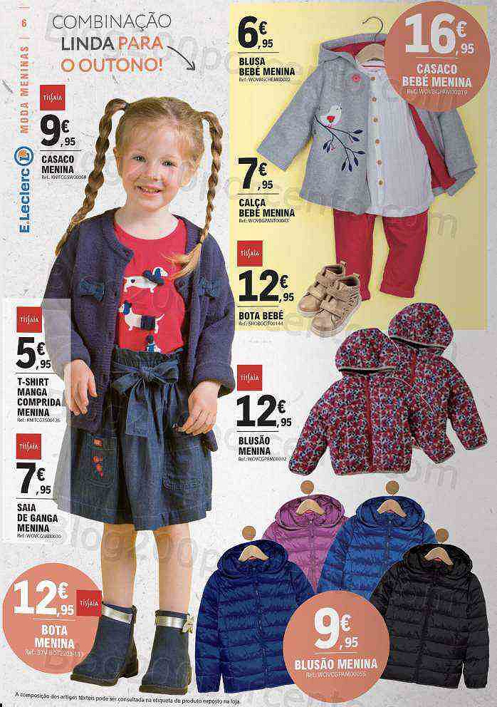 Antevisão Folheto E-LECLERC Moda e Beleza Promoções de 20 setembro a 2 outubro