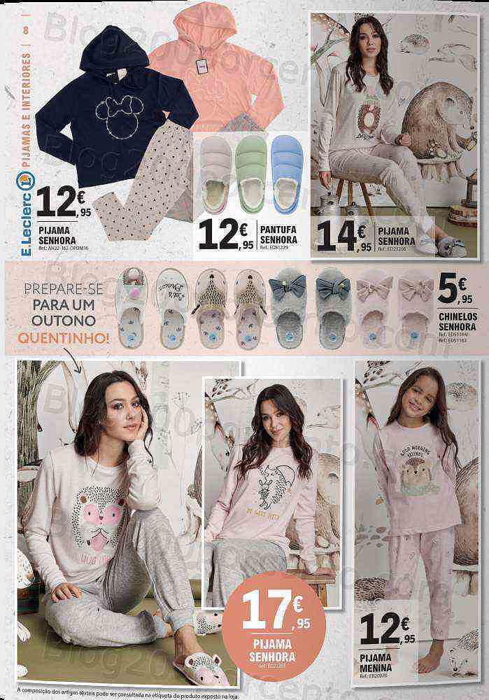 Antevisão Folheto E-LECLERC Moda e Beleza Promoções de 20 setembro a 2 outubro