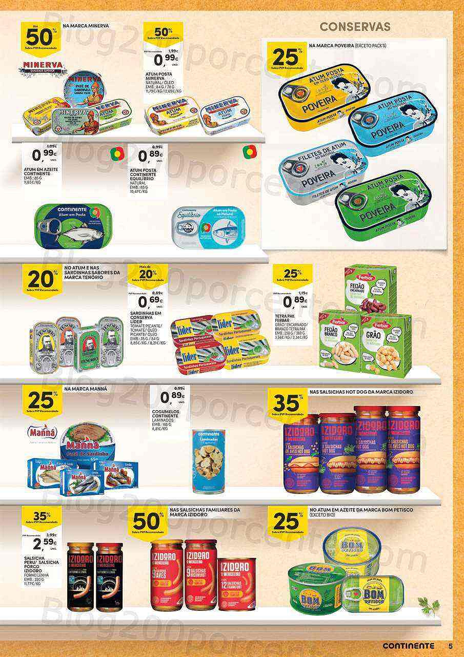 Antevisão Folheto CONTINENTE Especial Despensa Promoções de 20 setembro a 16 outubro