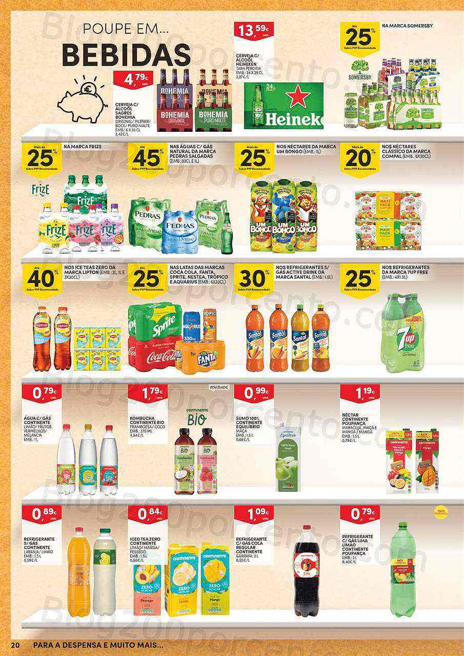 Antevisão Folheto CONTINENTE Especial Despensa Promoções de 20 setembro a 16 outubro