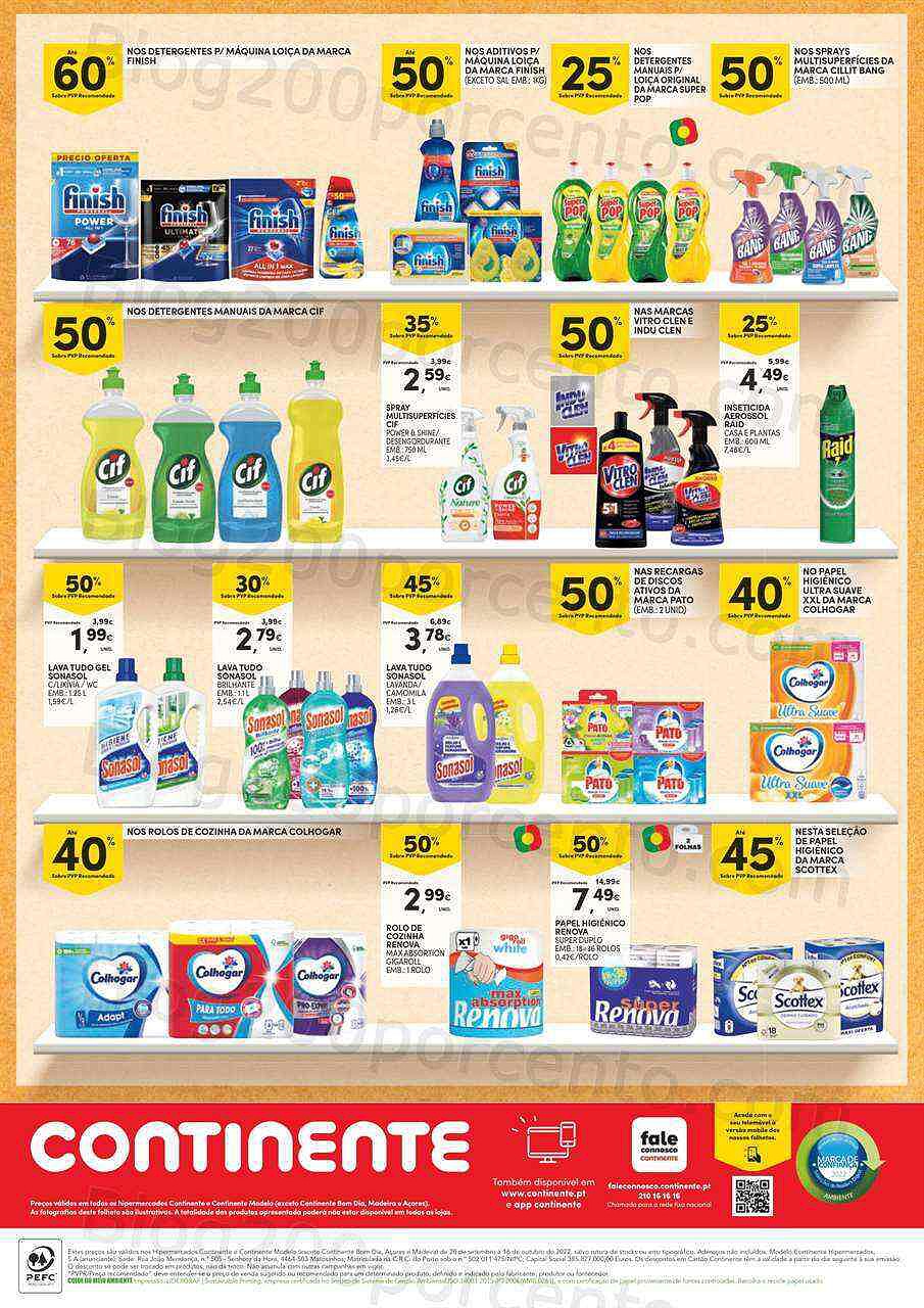 Antevisão Folheto CONTINENTE Especial Despensa Promoções de 20 setembro a 16 outubro