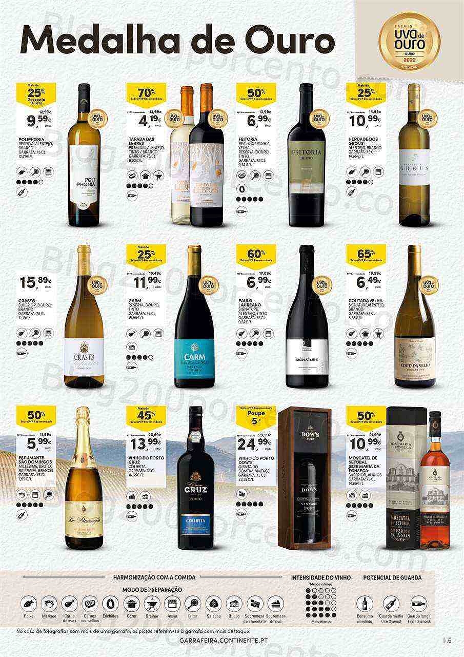 Antevisão Folheto CONTINENTE Feira Queijos - Enchidos e Vinhos Promoções de 20 setembro a 16 outubro