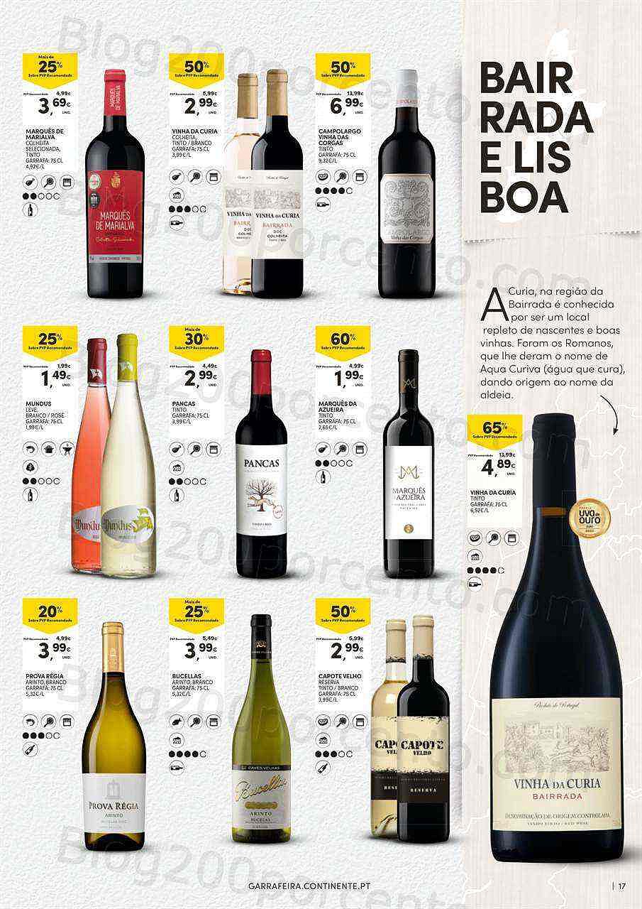 Antevisão Folheto CONTINENTE Feira Queijos - Enchidos e Vinhos Promoções de 20 setembro a 16 outubro