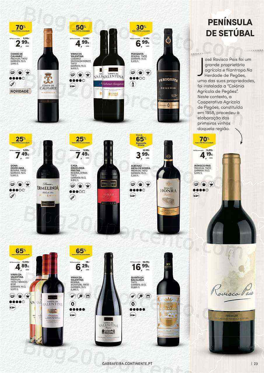 Antevisão Folheto CONTINENTE Feira Queijos - Enchidos e Vinhos Promoções de 20 setembro a 16 outubro