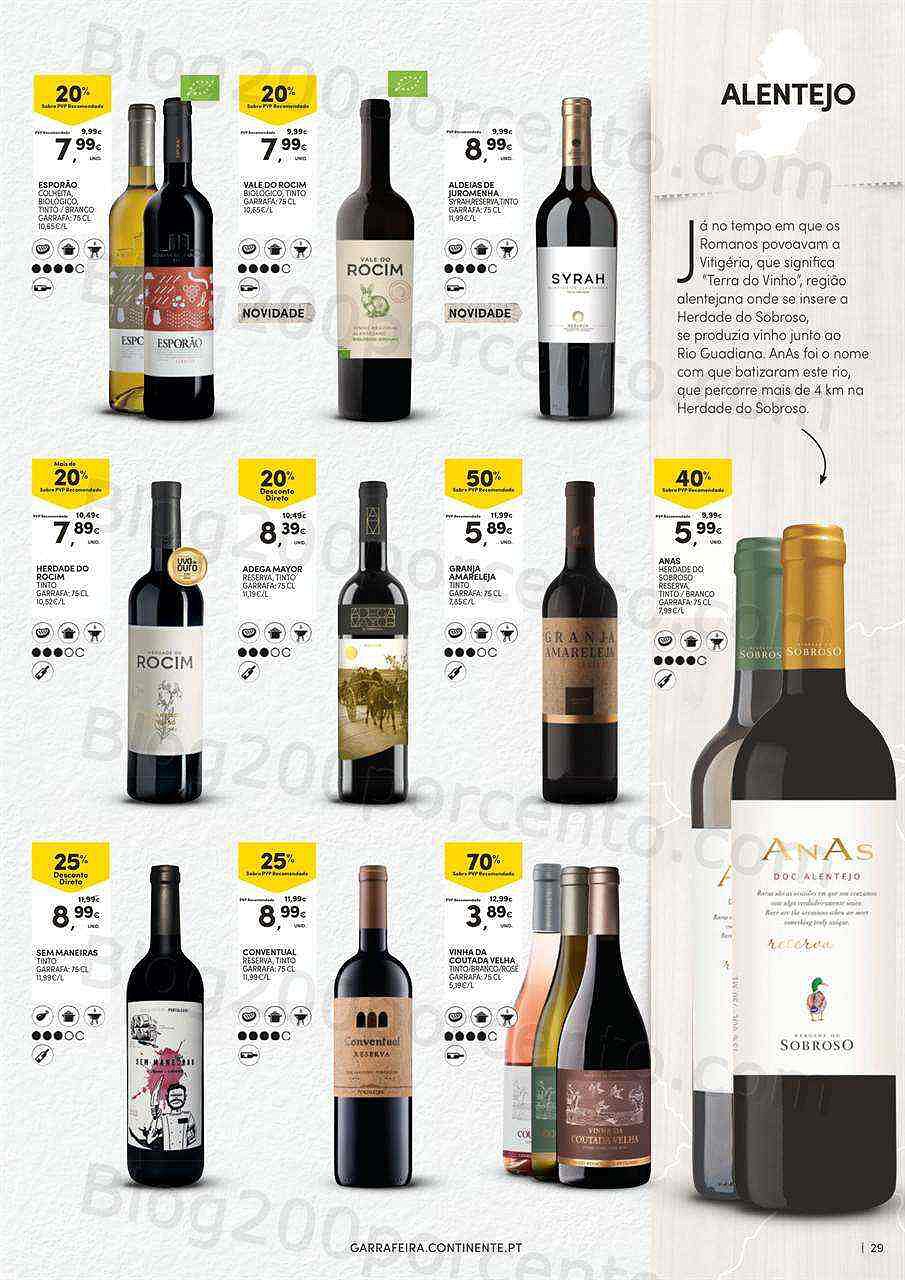 Antevisão Folheto CONTINENTE Feira Queijos - Enchidos e Vinhos Promoções de 20 setembro a 16 outubro