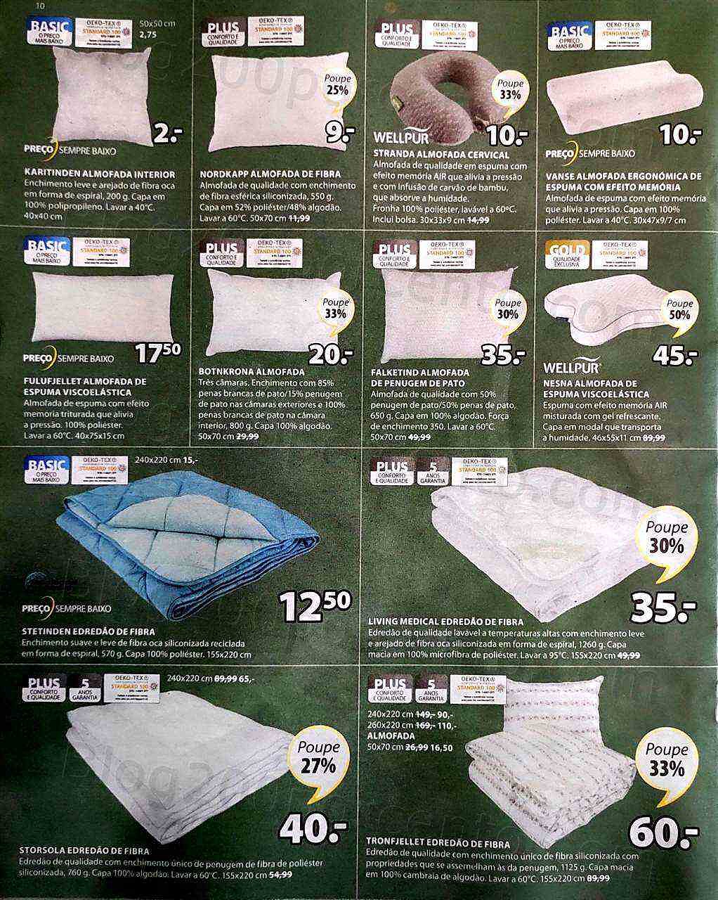 Antevisão Folheto JYSK Promoções de 15 a 28 setembro