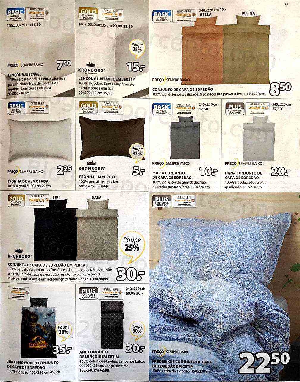 Antevisão Folheto JYSK Promoções de 15 a 28 setembro