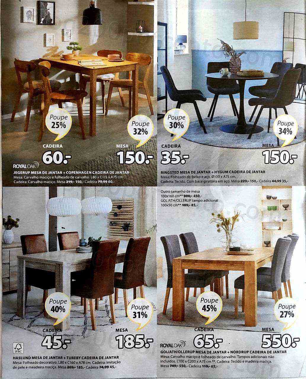 Antevisão Folheto JYSK Promoções de 15 a 28 setembro