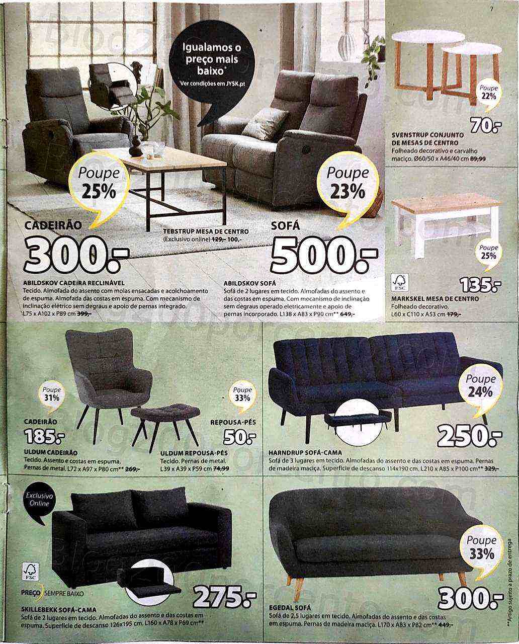 Antevisão Folheto JYSK Promoções de 15 a 28 setembro