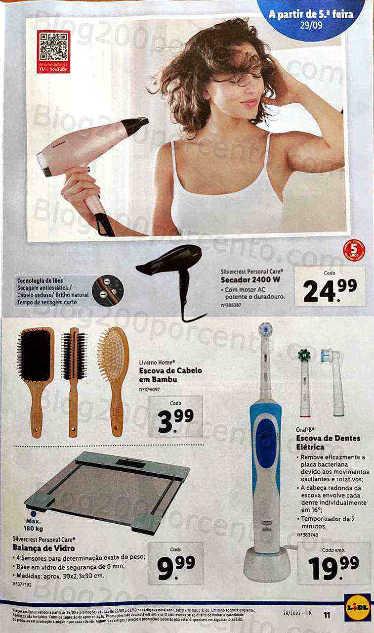 Antevisão Folheto LIDL Bazar Promoções a partir de 29 setembro