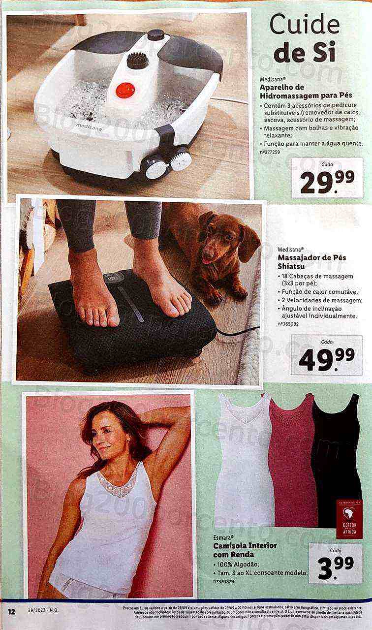 Antevisão Folheto LIDL Bazar Promoções a partir de 29 setembro