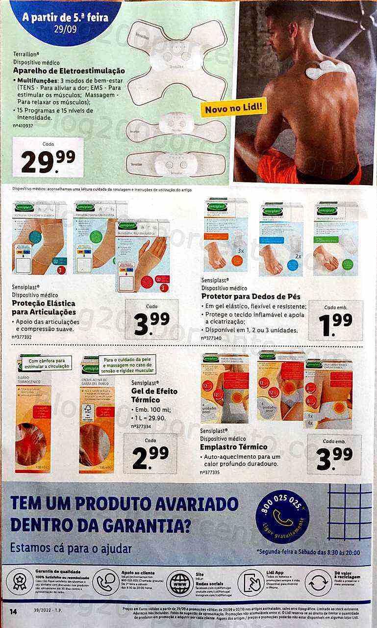 Antevisão Folheto LIDL Bazar Promoções a partir de 29 setembro