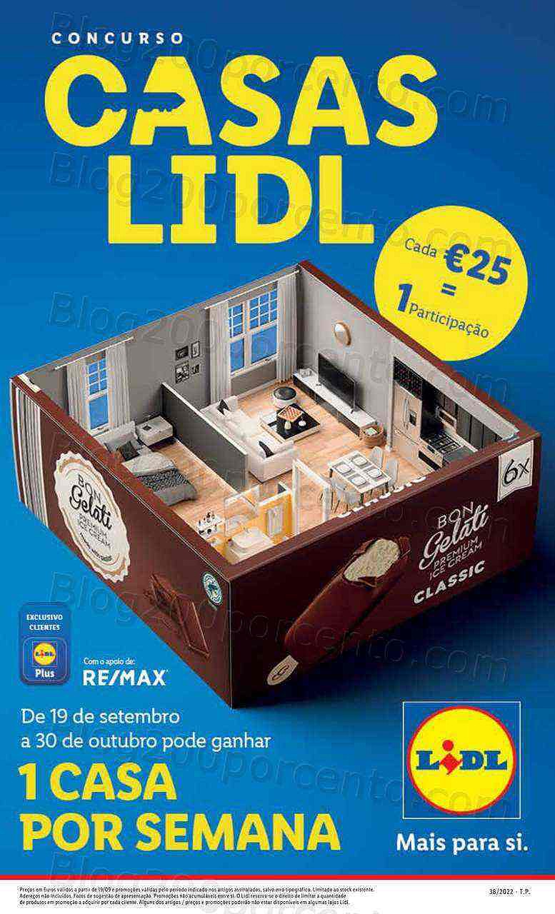 Antevisão Folheto LIDL Promoções de 19 a 25 setembro