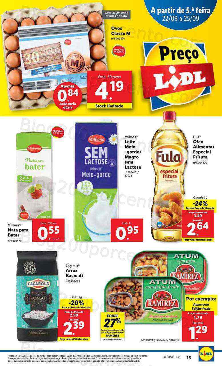 Antevisão Folheto LIDL Promoções de 19 a 25 setembro