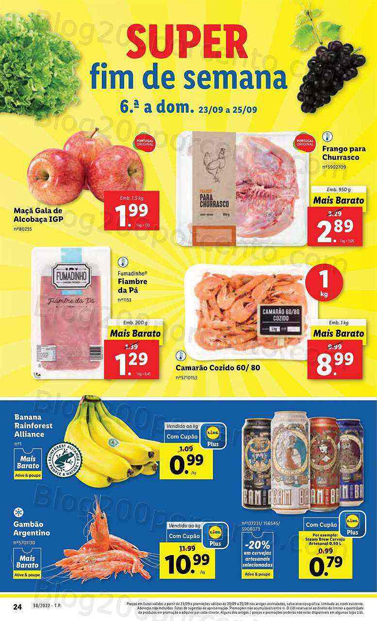 Antevisão Folheto LIDL Promoções de 19 a 25 setembro