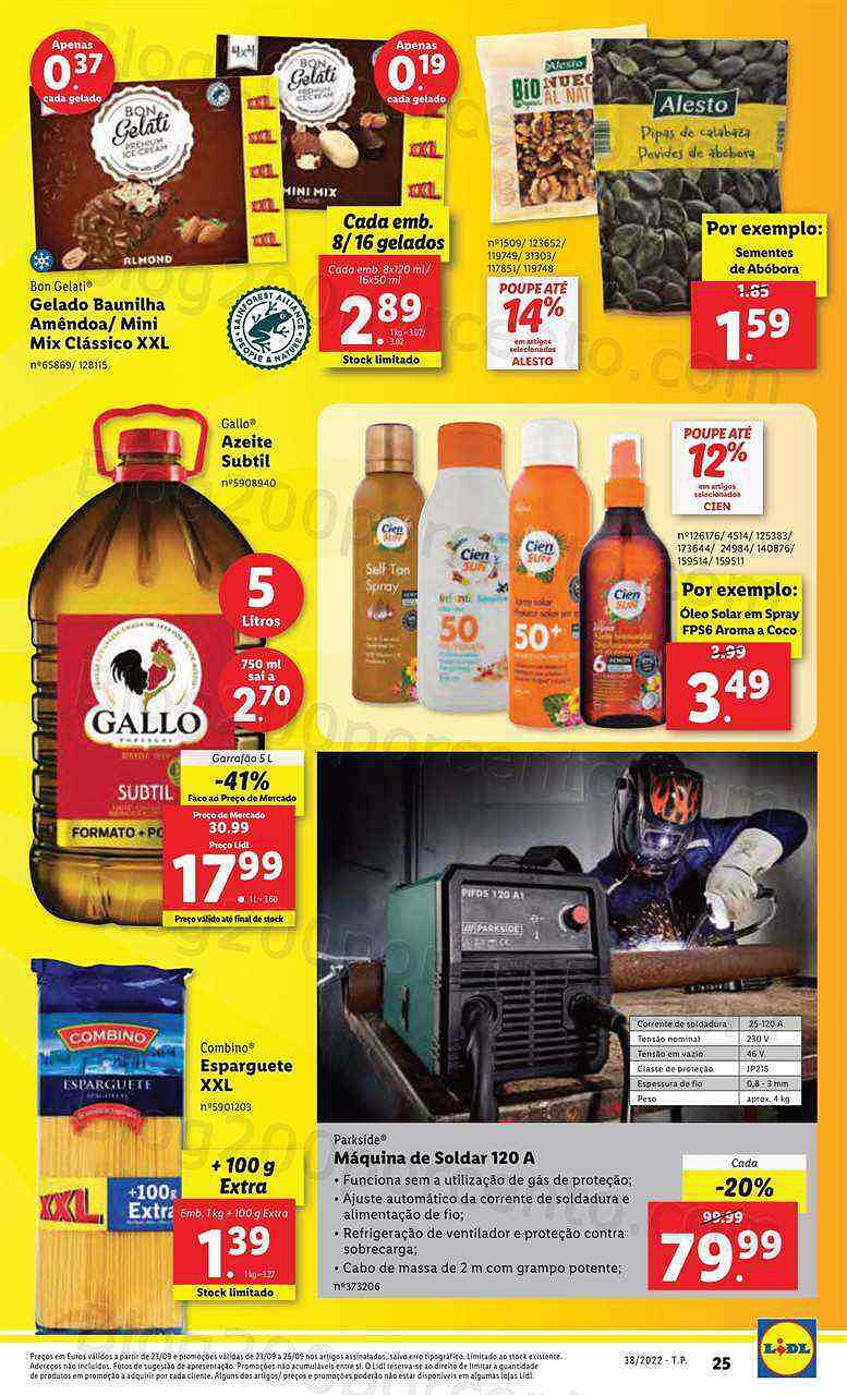 Antevisão Folheto LIDL Promoções de 19 a 25 setembro