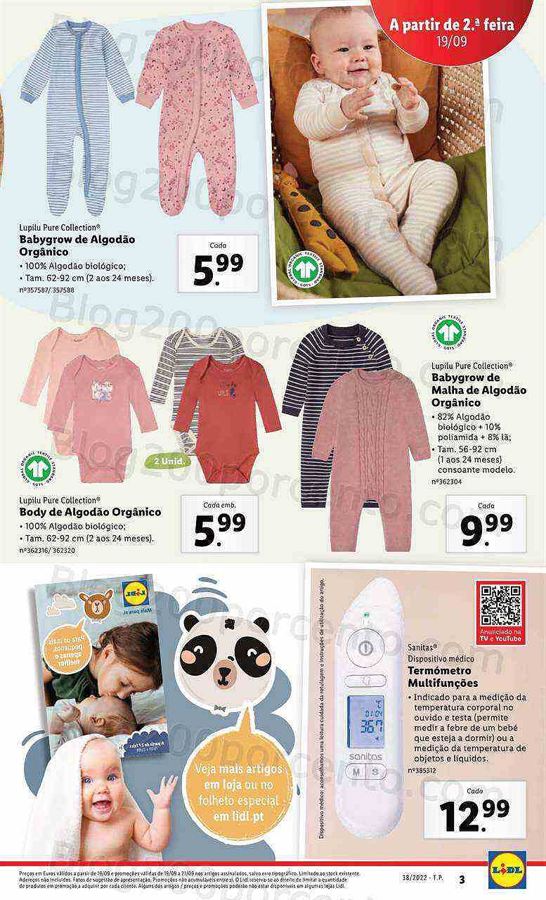 Antevisão Folheto LIDL Bazar Promoções de 19 a 25 setembro