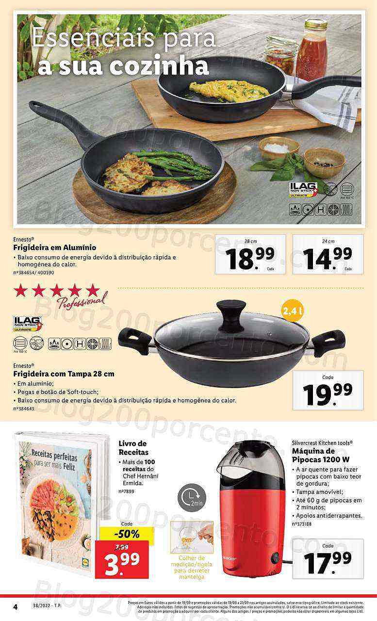 Antevisão Folheto LIDL Bazar Promoções de 19 a 25 setembro