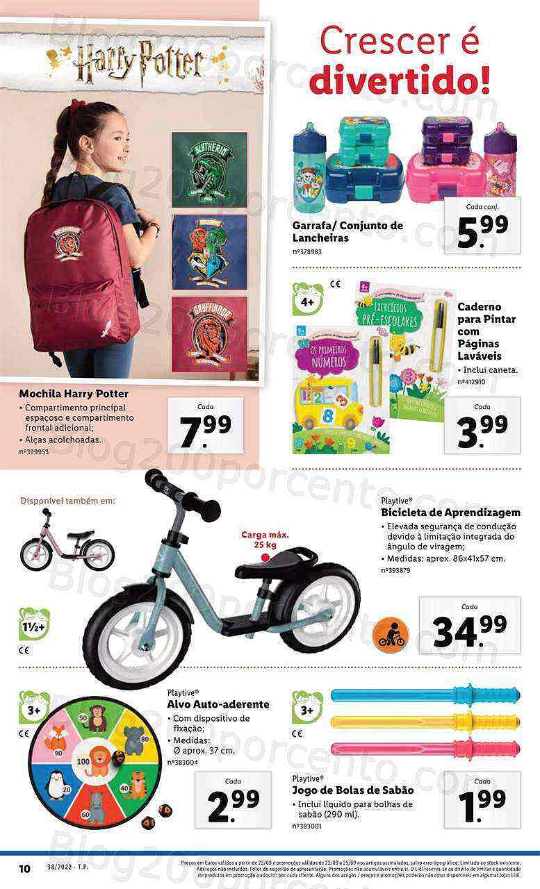 Antevisão Folheto LIDL Bazar Promoções de 19 a 25 setembro