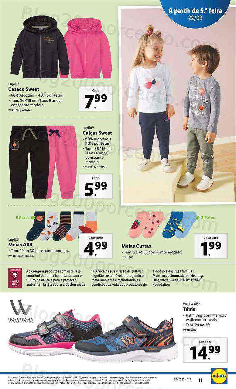 Antevisão Folheto LIDL Bazar Promoções de 19 a 25 setembro