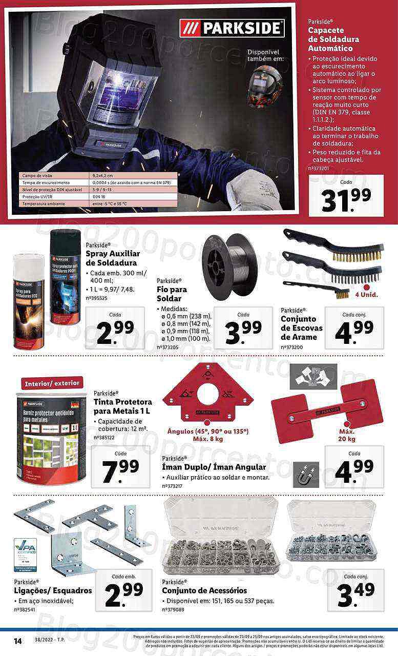 Antevisão Folheto LIDL Bazar Promoções de 19 a 25 setembro