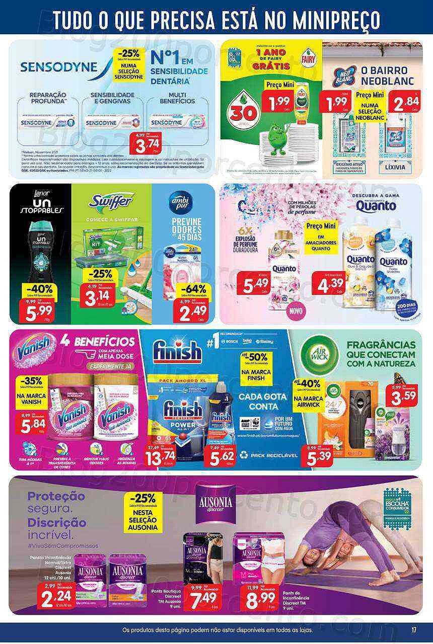 Antevisão Folheto MINIPREÇO Promoções de 22 a 28 setembro