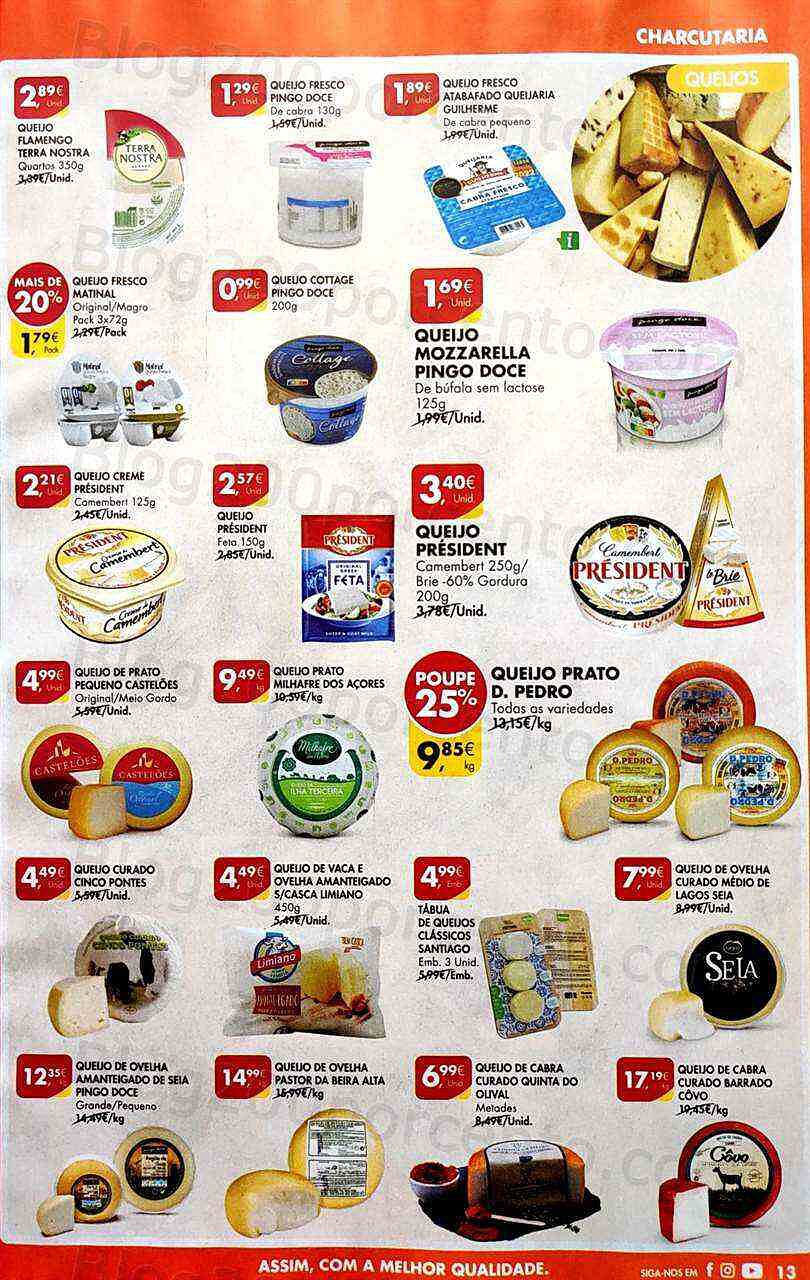 Antevisão Folheto PINGO DOCE Promoções de 13 a 19 setembro