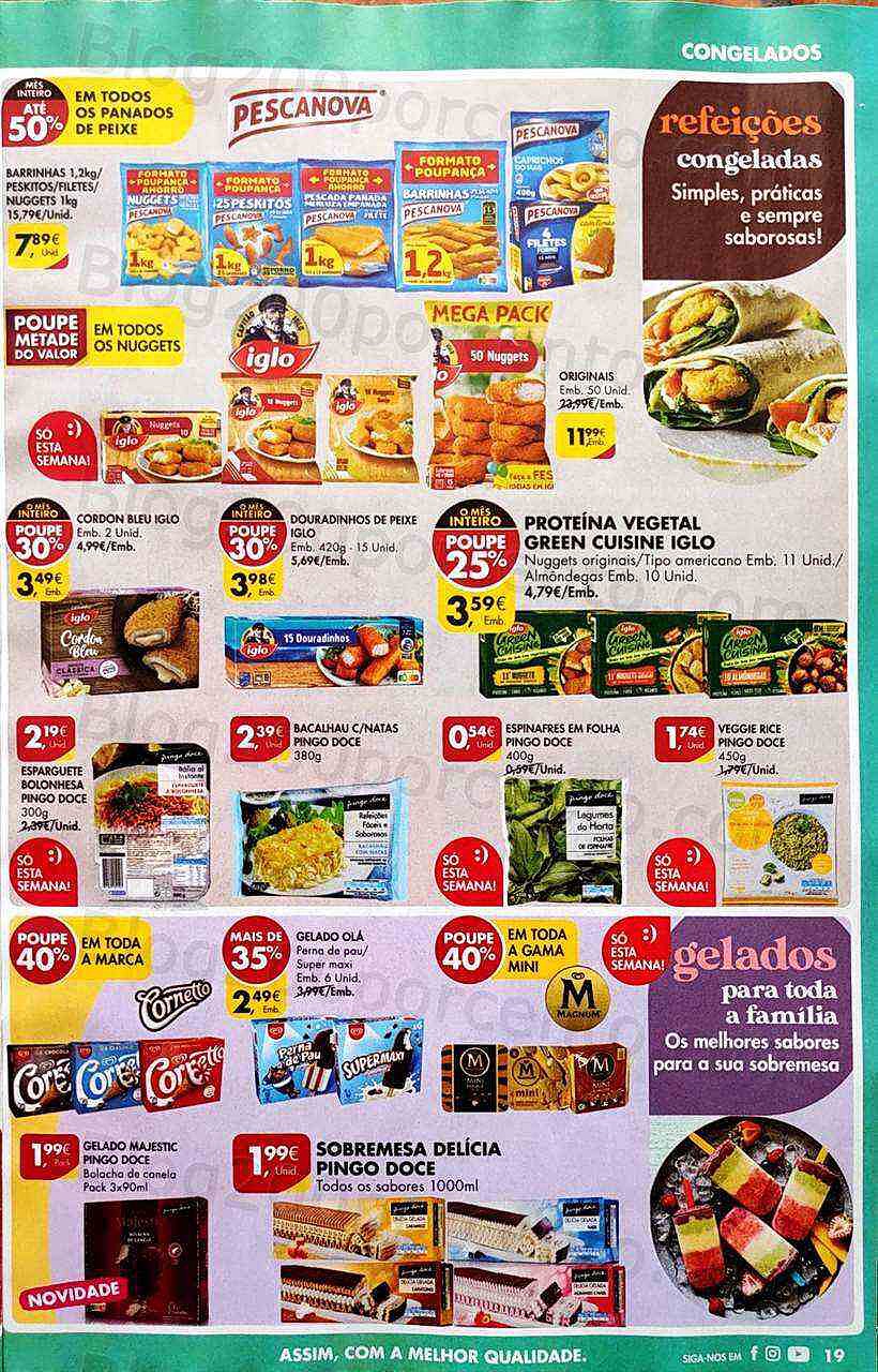 Antevisão Folheto PINGO DOCE Promoções de 13 a 19 setembro