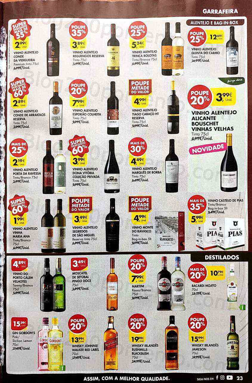 Antevisão Folheto PINGO DOCE Promoções de 13 a 19 setembro