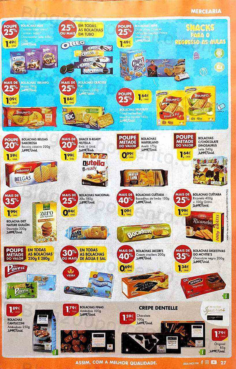 Antevisão Folheto PINGO DOCE Promoções de 13 a 19 setembro