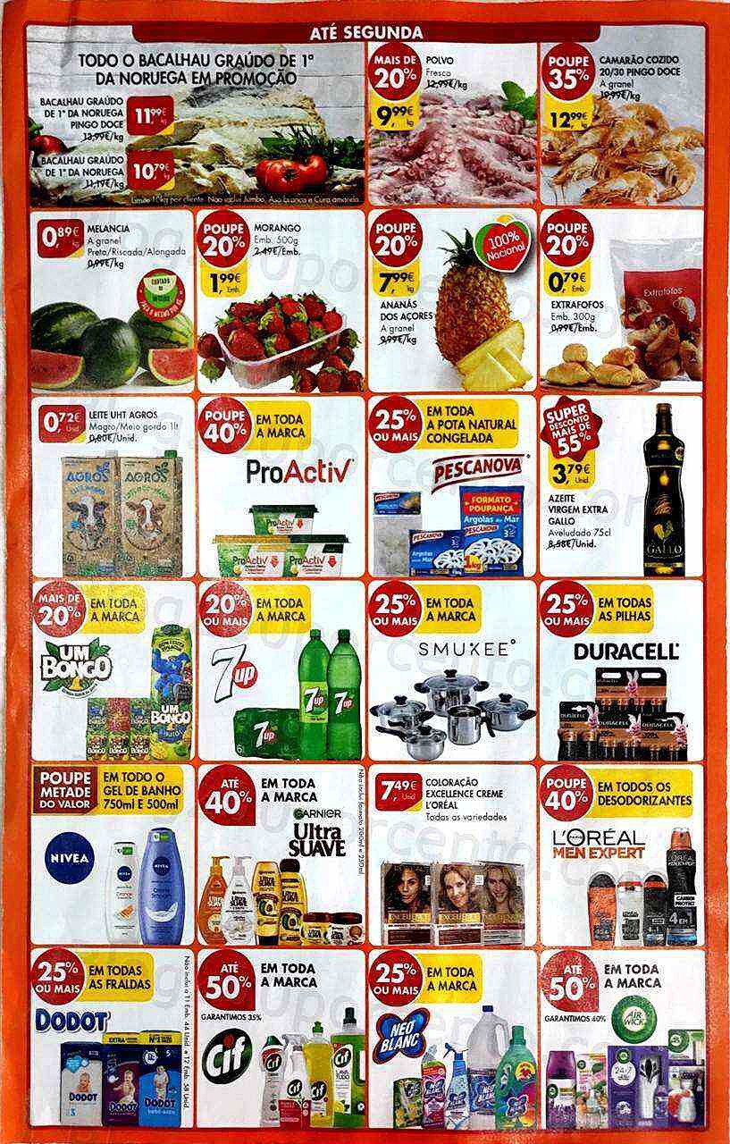 Antevisão Folheto PINGO DOCE Promoções Fim de Semana Promoções de 16 a 19 setembro