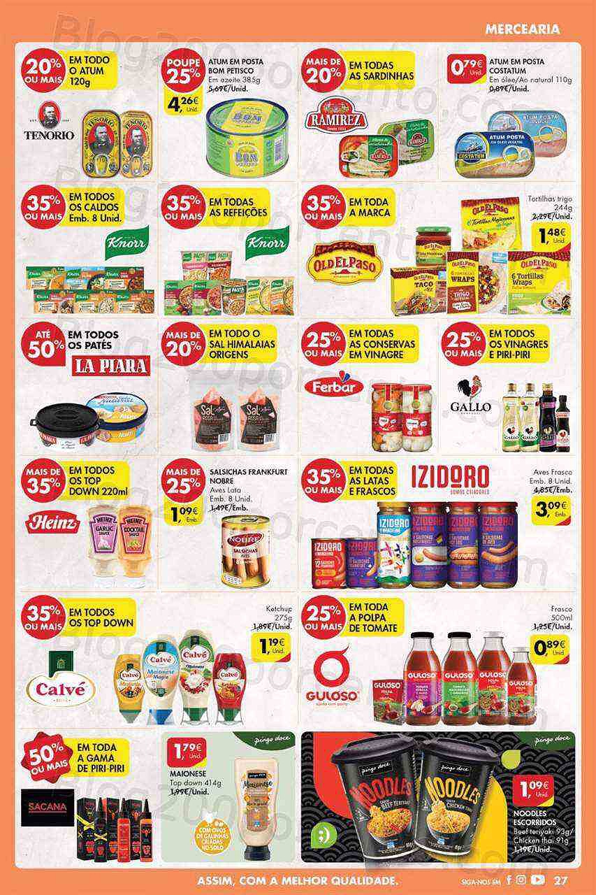 Antevisão Folheto PINGO DOCE Lojas Grandes Promoções de 13 a 19 setembro