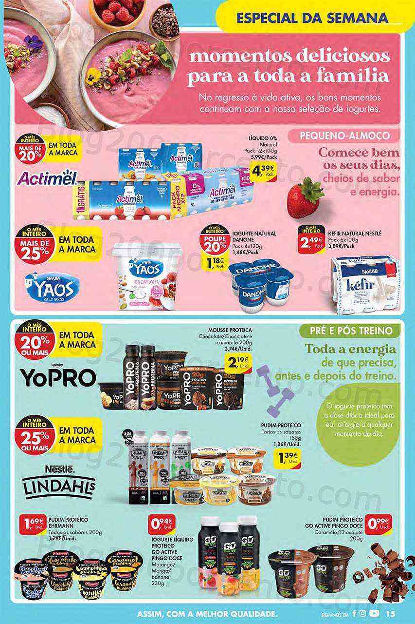 Antevisão Folheto PINGO DOCE Lojas Norte Promoções de 13 a 19 setembro