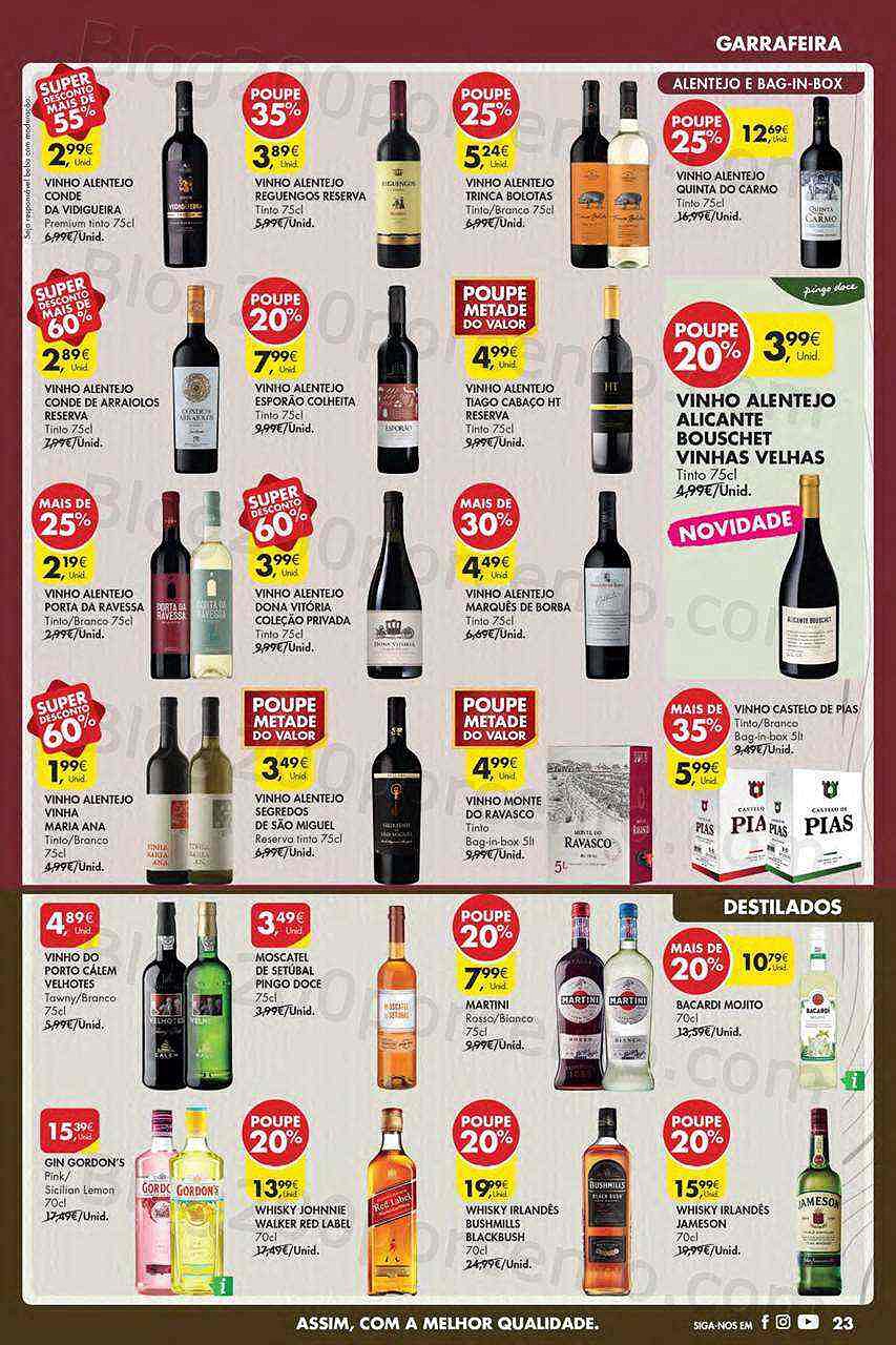 Antevisão Folheto PINGO DOCE Lojas Norte Promoções de 13 a 19 setembro