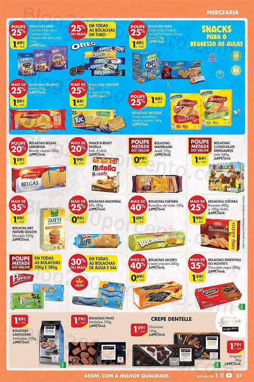 Antevisão Folheto PINGO DOCE Lojas Norte Promoções de 13 a 19 setembro