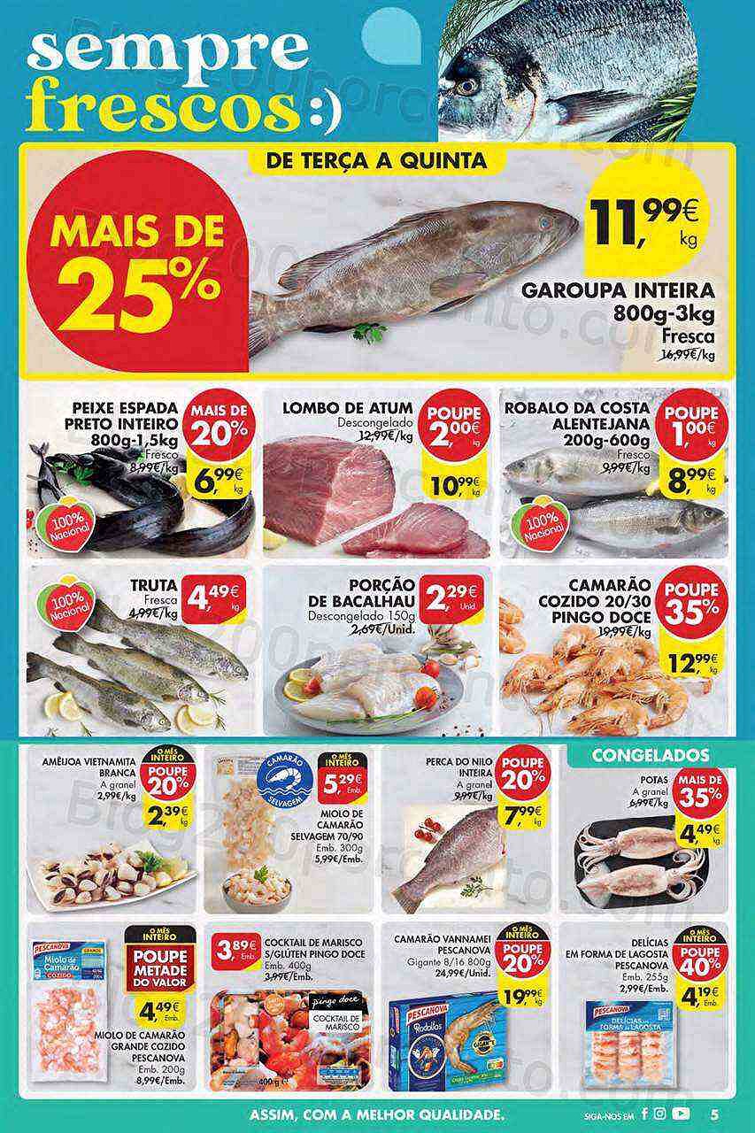 Antevisão Folheto PINGO DOCE Lojas Norte Promoções de 13 a 19 setembro