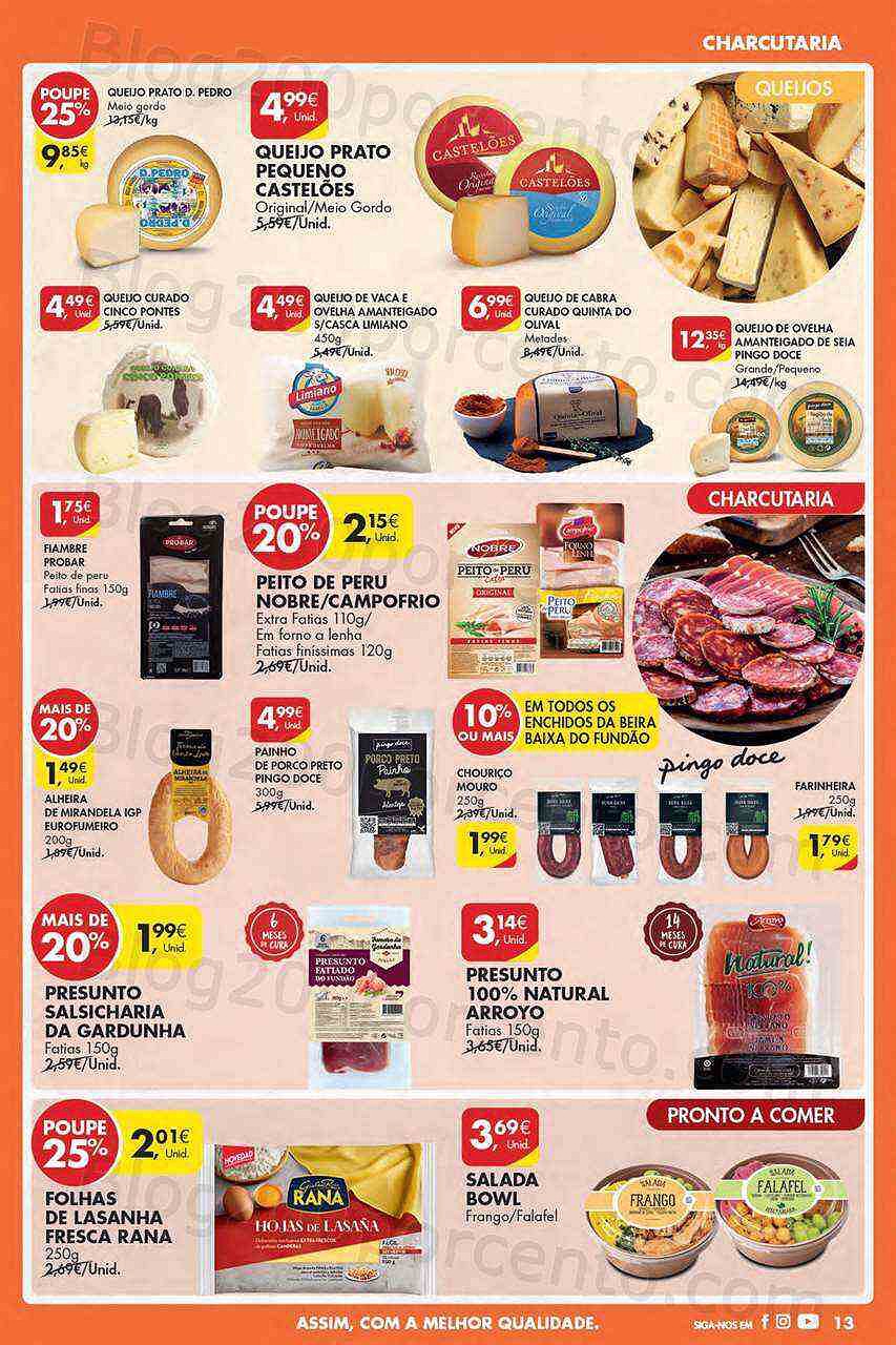 Antevisão Folheto PINGO DOCE Lojas Pequenas Promoções de 13 a 19 setembro