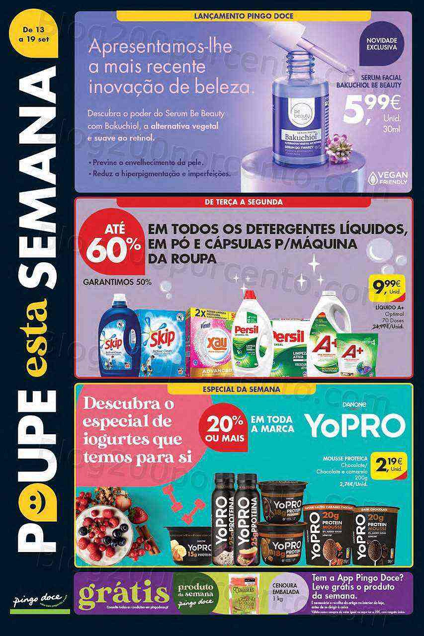Antevisão Folheto PINGO DOCE Lojas Pequenas Promoções de 13 a 19 setembro