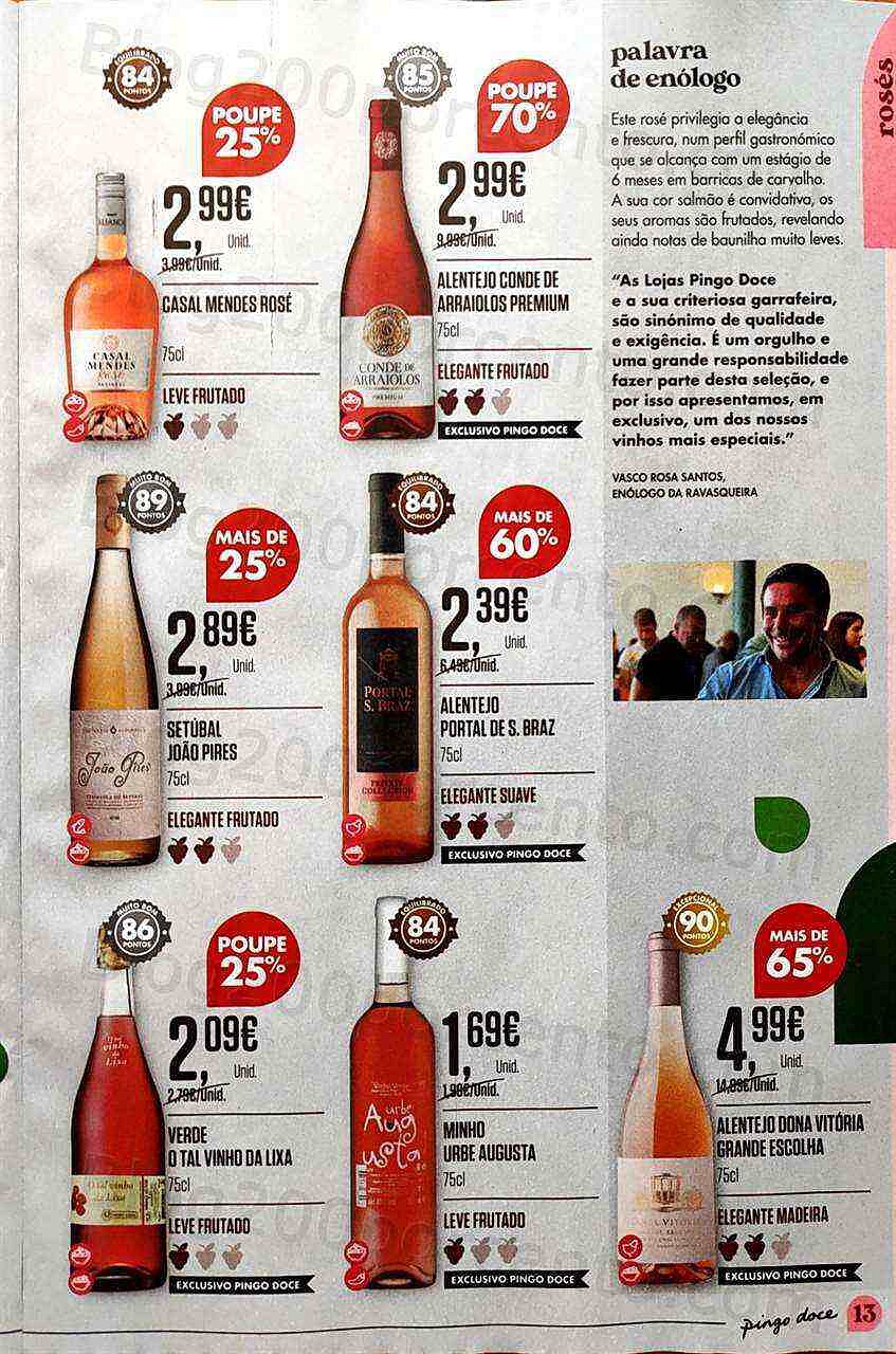 Antevisão Folheto PINGO DOCE Vinhos e Sabores Promoções de 13 setembro a 3 outubro