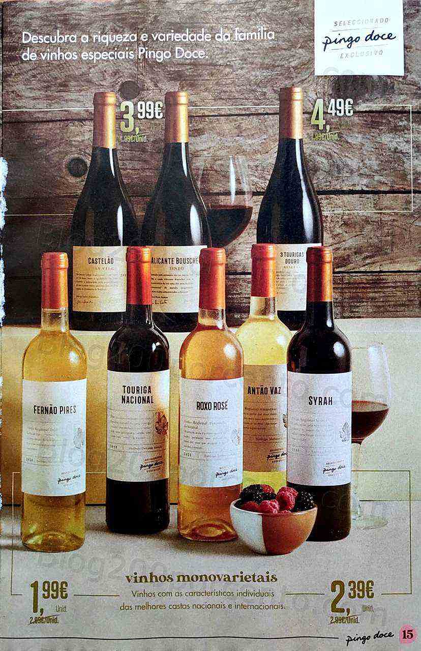 Antevisão Folheto PINGO DOCE Vinhos e Sabores Promoções de 13 setembro a 3 outubro