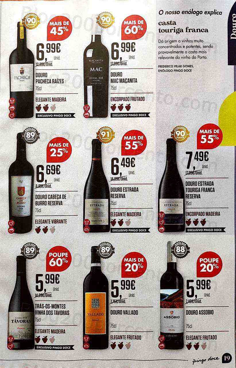 Antevisão Folheto PINGO DOCE Vinhos e Sabores Promoções de 13 setembro a 3 outubro