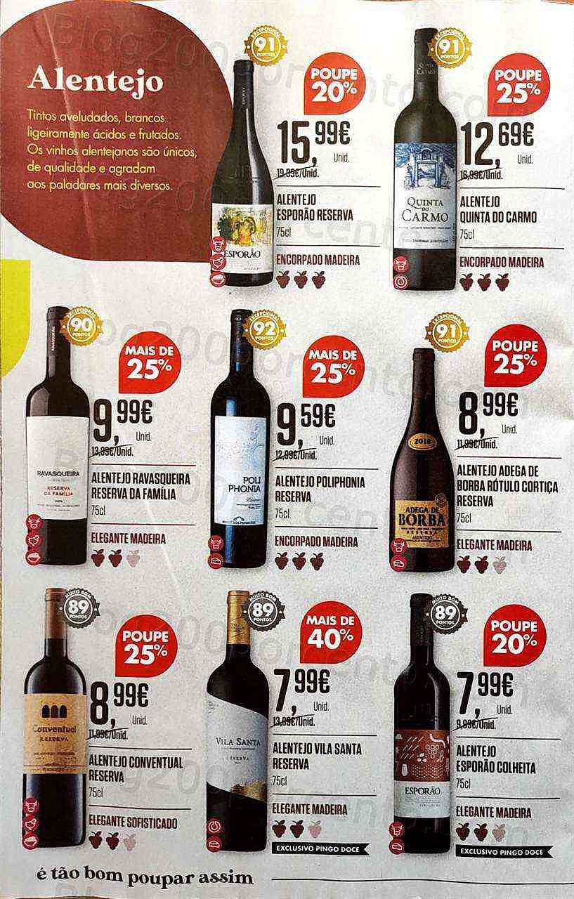 Antevisão Folheto PINGO DOCE Vinhos e Sabores Promoções de 13 setembro a 3 outubro