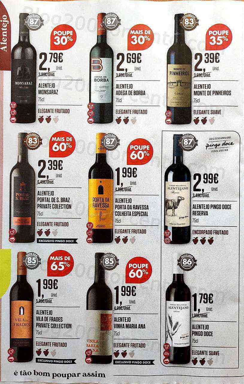 Antevisão Folheto PINGO DOCE Vinhos e Sabores Promoções de 13 setembro a 3 outubro