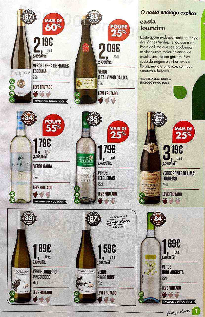 Antevisão Folheto PINGO DOCE Vinhos e Sabores Promoções de 13 setembro a 3 outubro