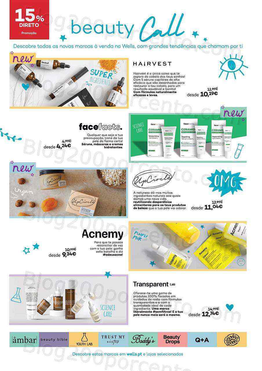 Antevisão Folheto WELLS Beleza Promoções de 20 setembro a 17 outubro