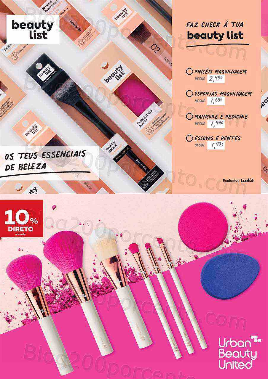 Antevisão Folheto WELLS Beleza Promoções de 20 setembro a 17 outubro