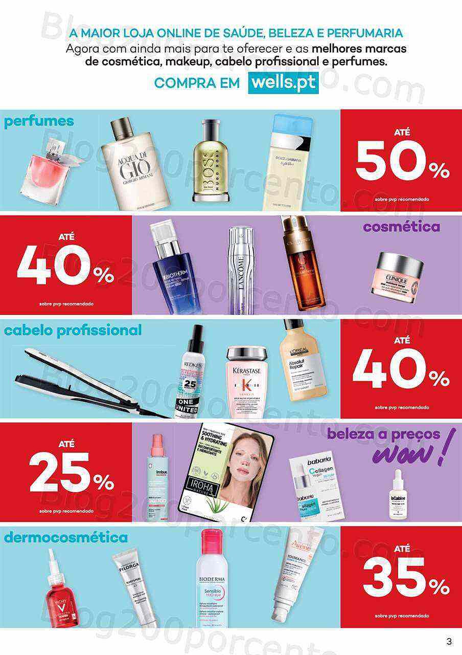 Antevisão Folheto WELLS Beleza Promoções de 20 setembro a 17 outubro