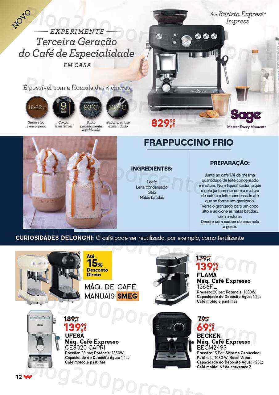 Antevisão Folheto WORTEN Especial Café Promoções até 5 outubro