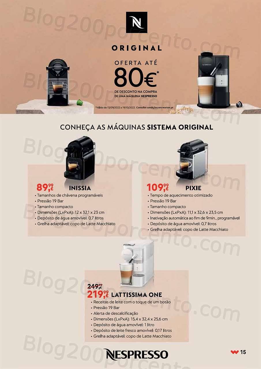Antevisão Folheto WORTEN Especial Café Promoções até 5 outubro